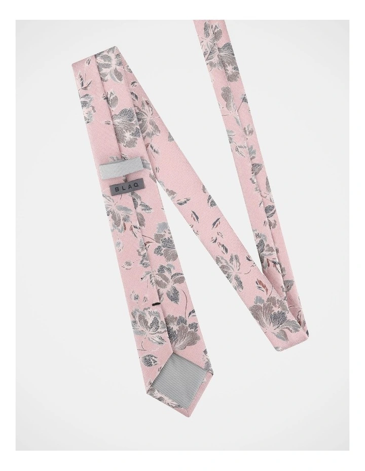 Large Floral Jacquard Tie image 2