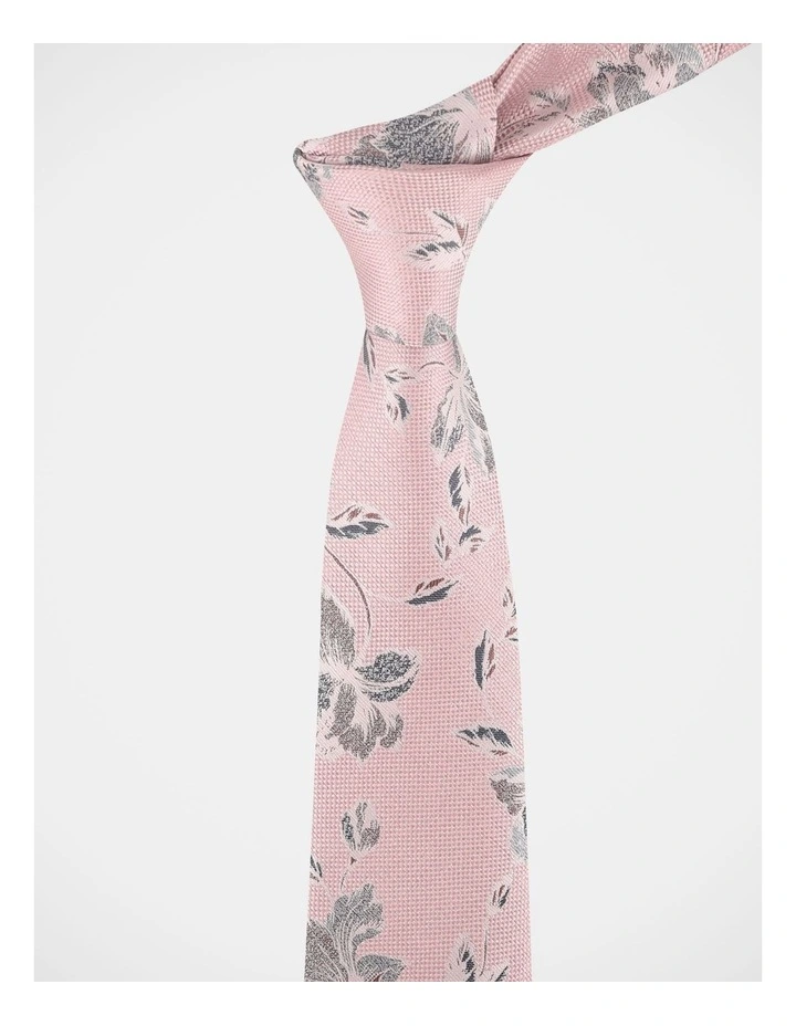 Large Floral Jacquard Tie image 4