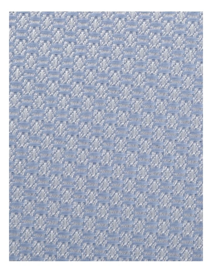 Textured Tie in Steel Blue image 3