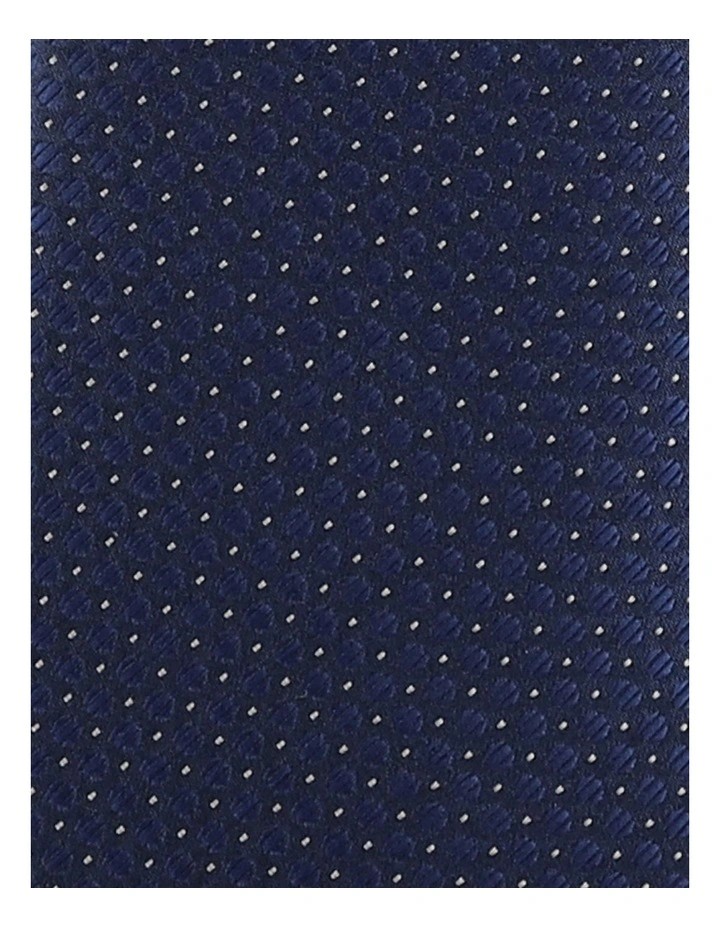 Tie Set With Tie Bar 2 Pack in Deep Khaki and Blue image 6