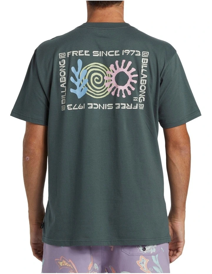 Troppo Pocket T-shirt in Green image 2