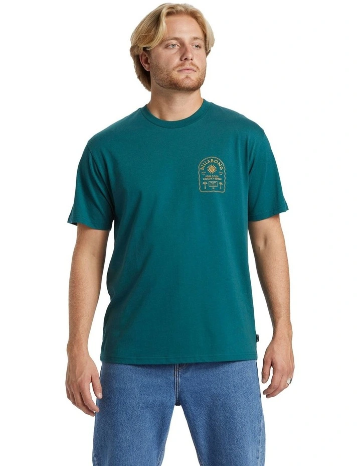 Portal Short Sleeve T-shirt in Teal image 1