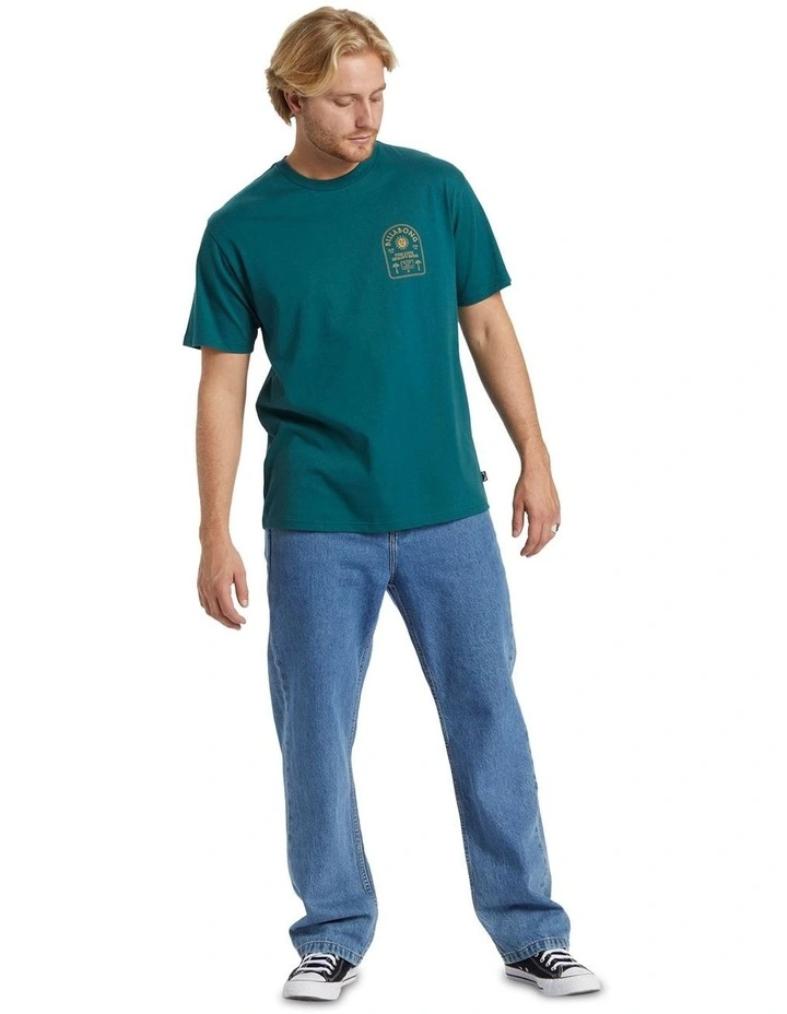 Portal Short Sleeve T-shirt in Teal image 5