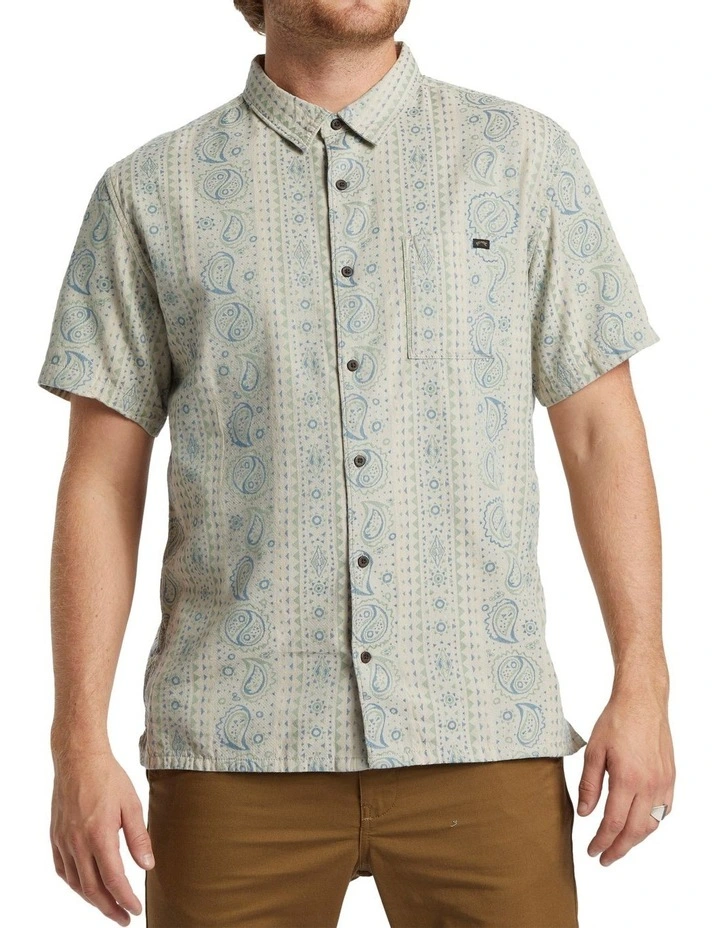 Sundays Jacquard Short Sleeve Tee in image 1