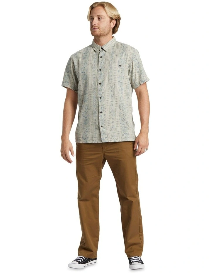 Sundays Jacquard Short Sleeve Tee in image 4