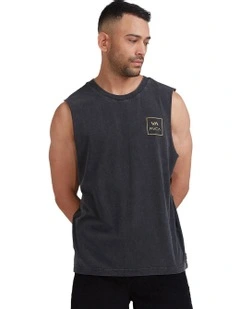 Va All The Ways Muscle Tank in Black
