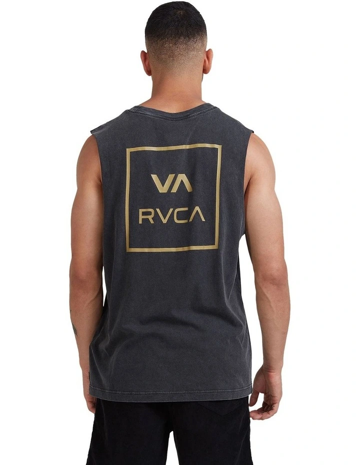 Va All The Ways Muscle Tank in Black image 2