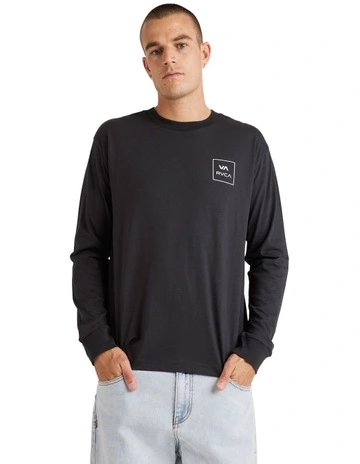 Va All The Ways Long Sleeve T-Shirt in Black
