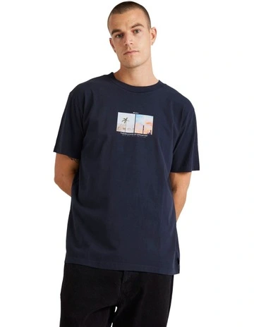 Horizon T-shirt in Blue