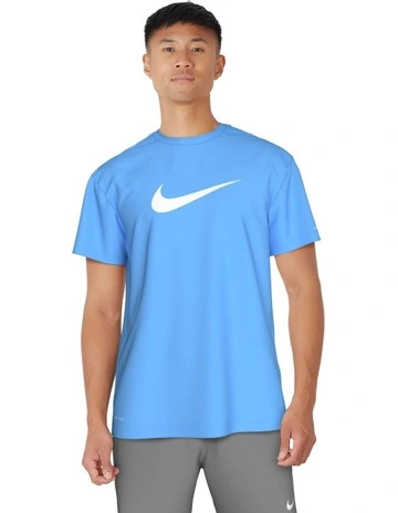 Nike Specs Short Sleeve Hydroguard in Blue