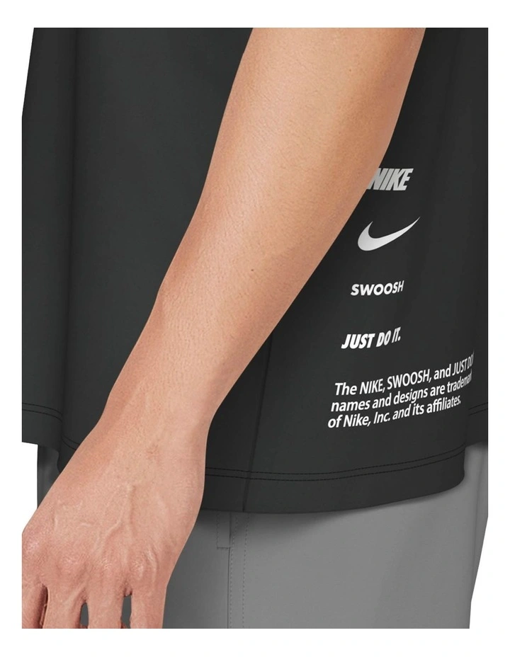 Specs Short Sleeve Hydroguard in Black image 7