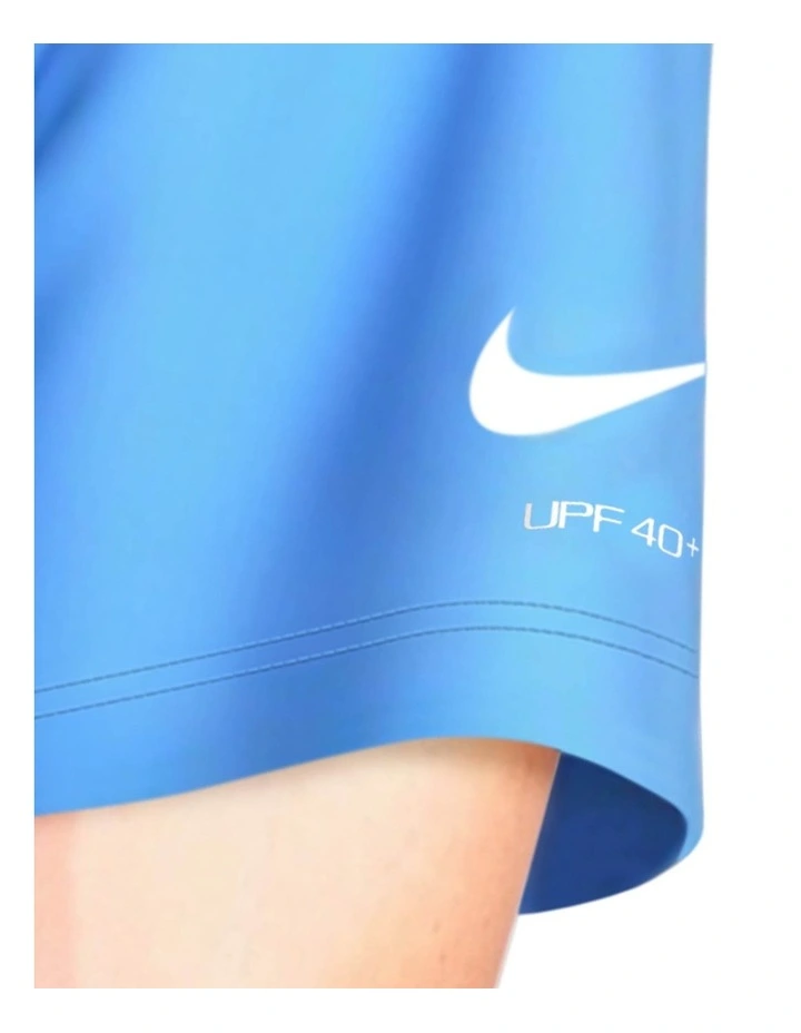 Brand Blast Short Sleeve Hydroguard in Blue image 4