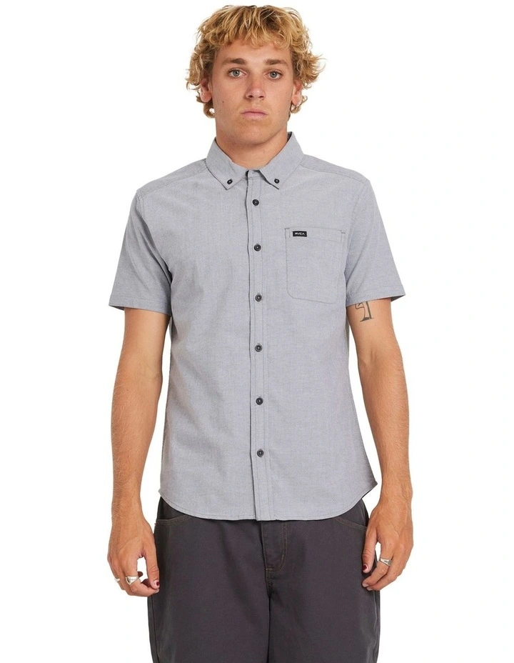 That ll Do Stretch Short Sleeve Shirt in Blue image 1