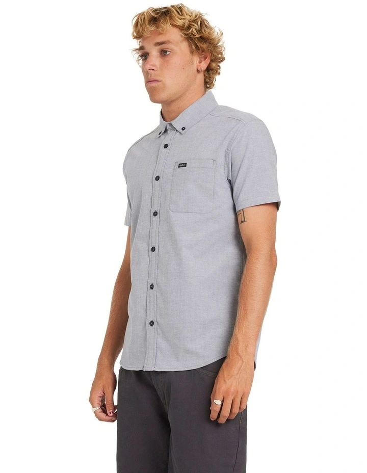 That ll Do Stretch Short Sleeve Shirt in Blue image 3