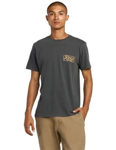 Frame Up Short Sleeve T-shirt in Pirate Black