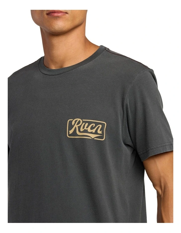 Frame Up Short Sleeve T-shirt in Pirate Black image 4