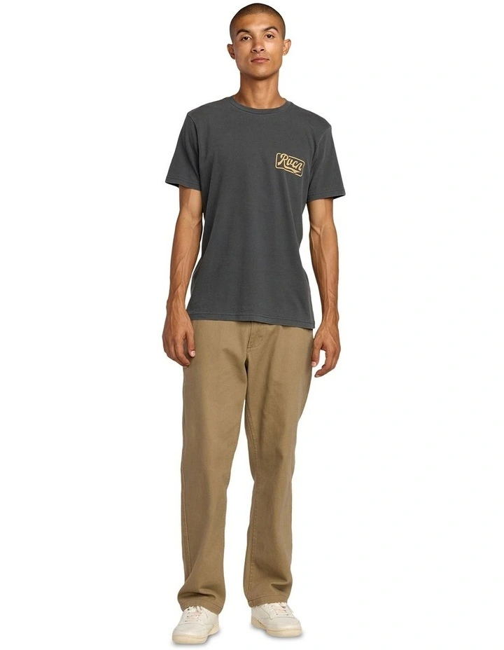 Frame Up Short Sleeve T-shirt in Pirate Black image 5