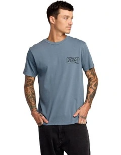 Frame Up Short Sleeve T-shirt in Vintage Navy