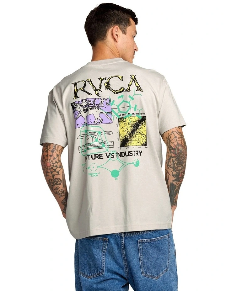 Tassie Short Sleeve Tee in Beige image 2