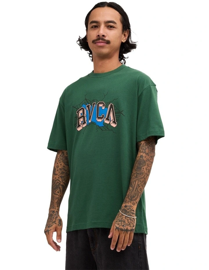 Breaks T-shirt in Green image 3