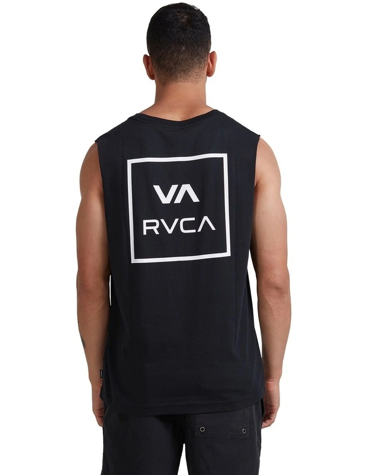 Va All The Ways Muscle T-shirt in Black image 2