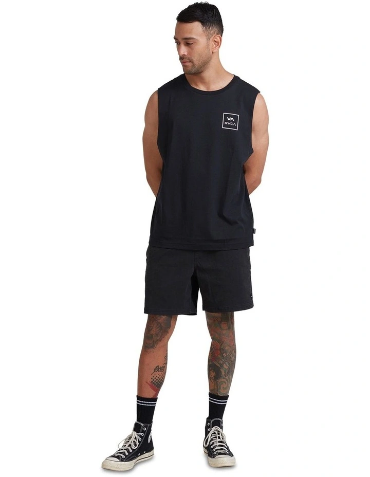 Va All The Ways Muscle T-shirt in Black image 5
