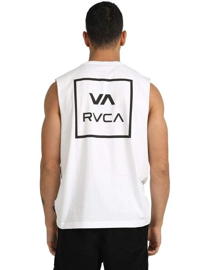 Va All The Ways Muscle Tank in White image 2