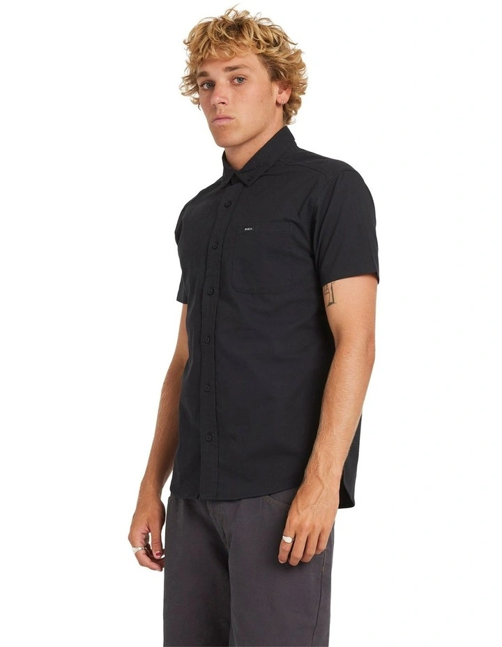 Thatll Do Stretch Short Sleeve Shirt in Black image 3