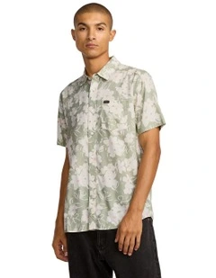 Sunup Short Sleeve Shirt in Green