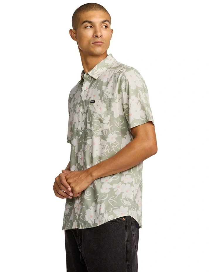Sunup Short Sleeve Shirt in Green image 3