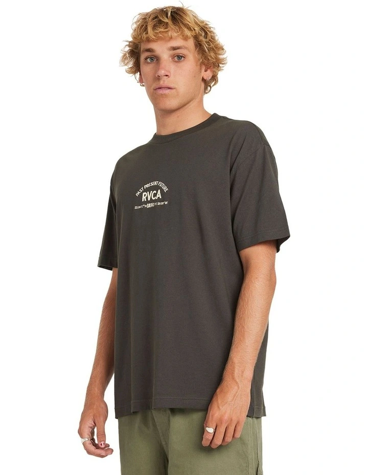 Textfull T-shirt in Black image 3