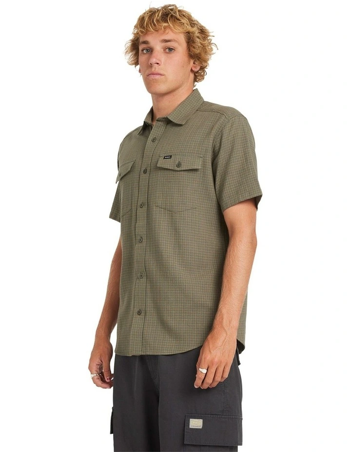 Costa Plaid Short Sleeve Shirt image 3