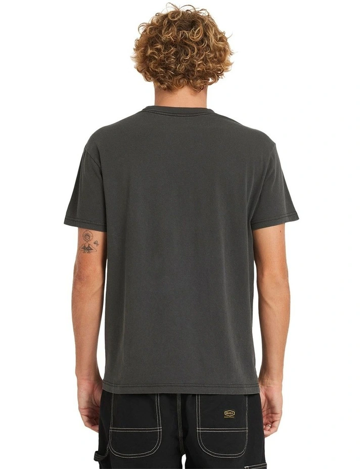Shock Pocket T-Shirt in Black image 2