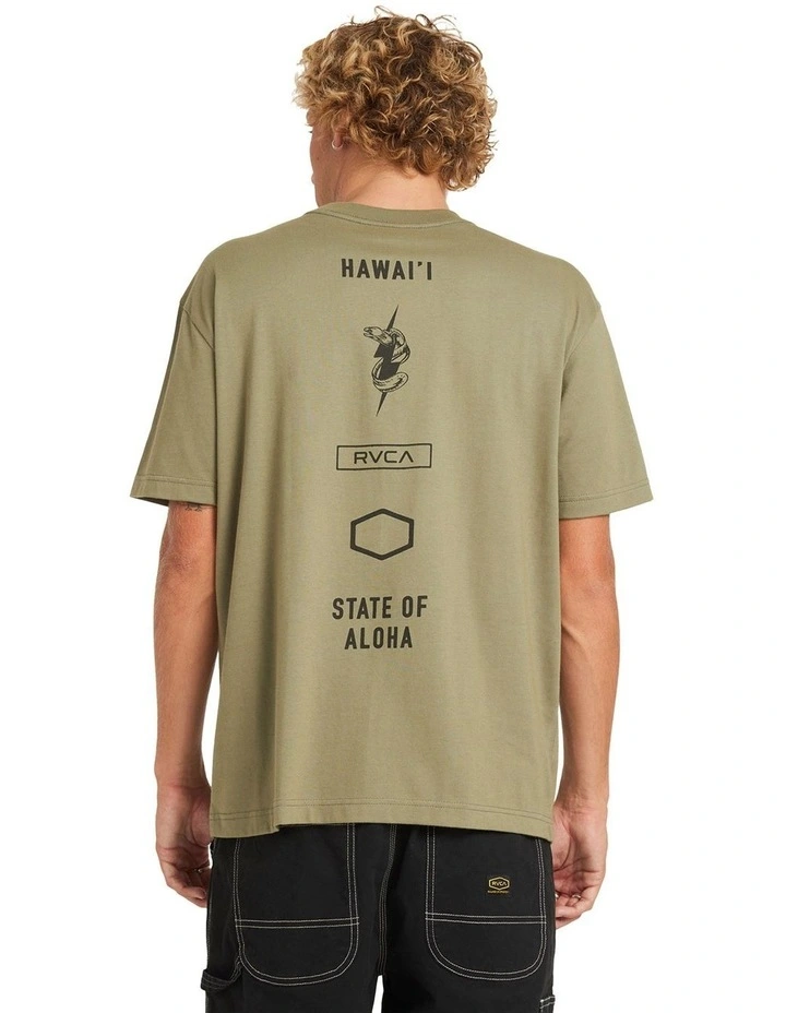 Hawaii Squadron T-shirt in Green image 2