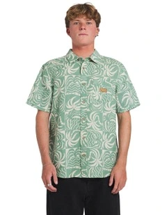 Exotica Short Sleeve Shirt in Green