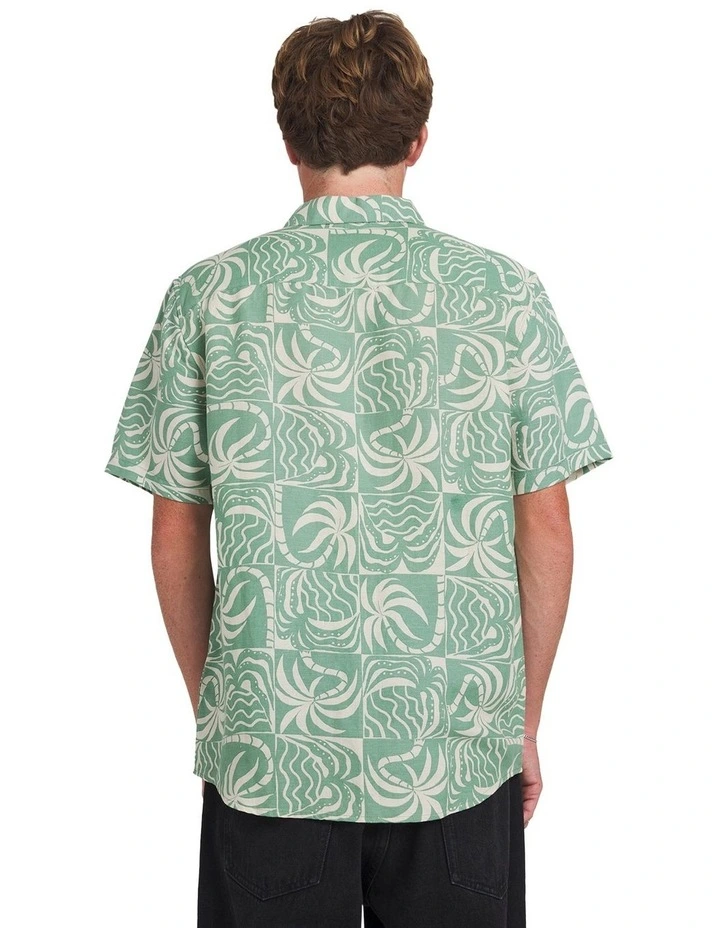 Exotica Short Sleeve Shirt in Green image 2