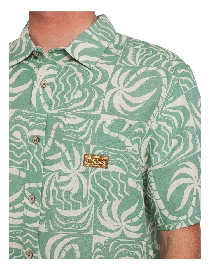 Exotica Short Sleeve Shirt in Green image 4