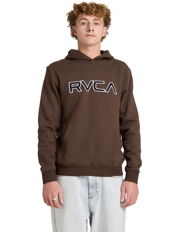 Pullover Hoodie in Brown image 1