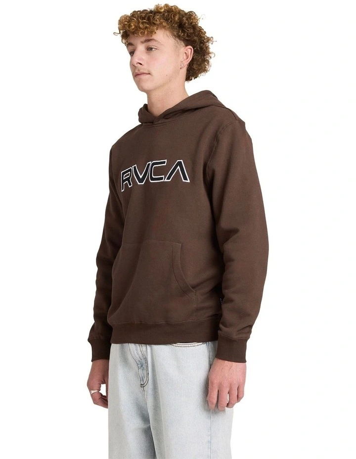 Pullover Hoodie in Brown image 3