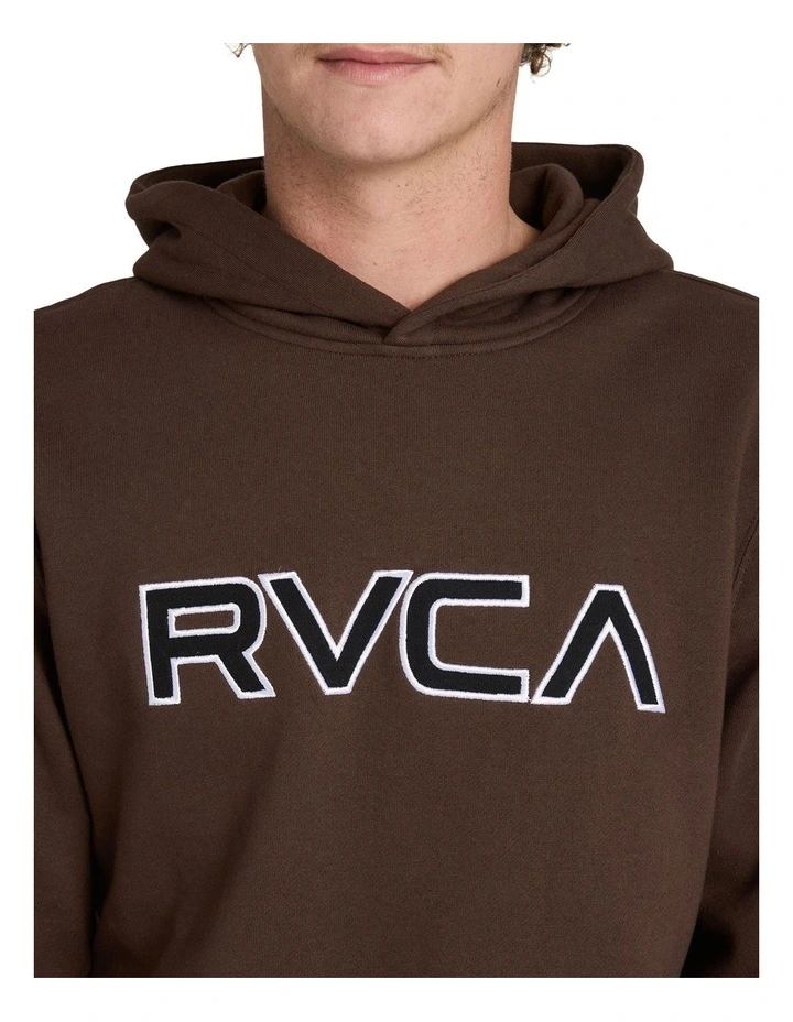 Pullover Hoodie in Brown image 4