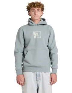 Va Torn Pullover Hoodie in Lead