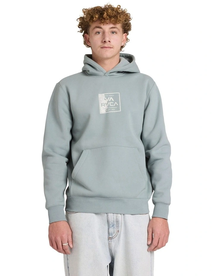 Va Torn Pullover Hoodie in Lead image 1
