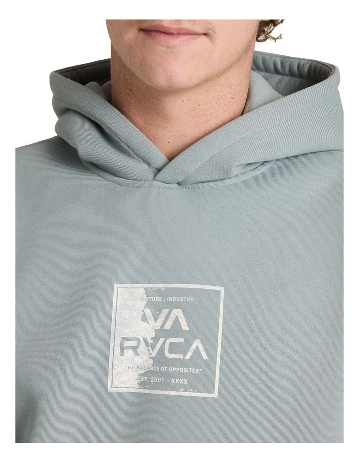 Va Torn Pullover Hoodie in Lead image 4