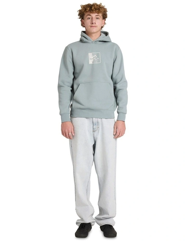 Va Torn Pullover Hoodie in Lead image 5