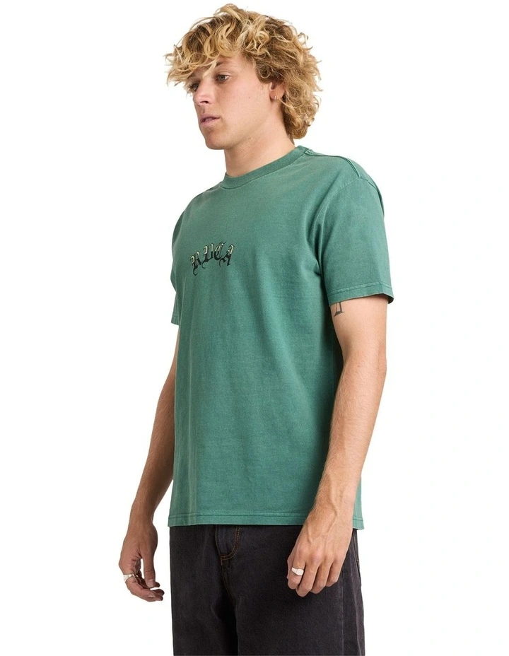 Olde T-Shirt in Green image 3
