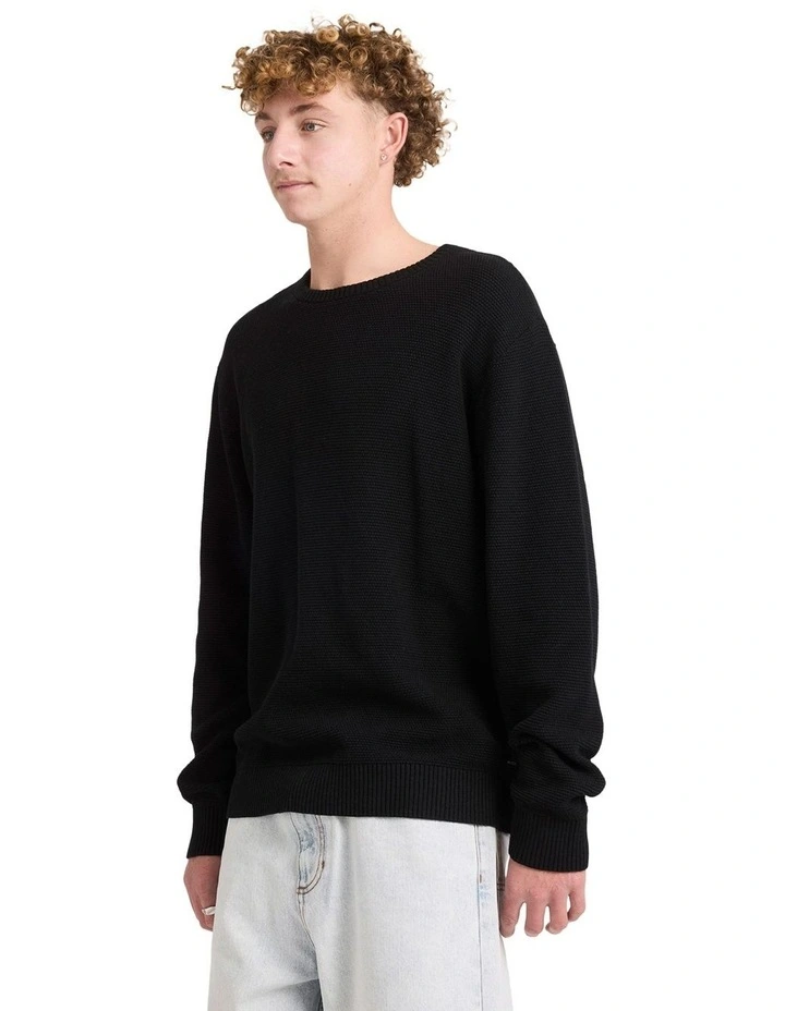 Duke Crew Neck T-shirt in Black image 3