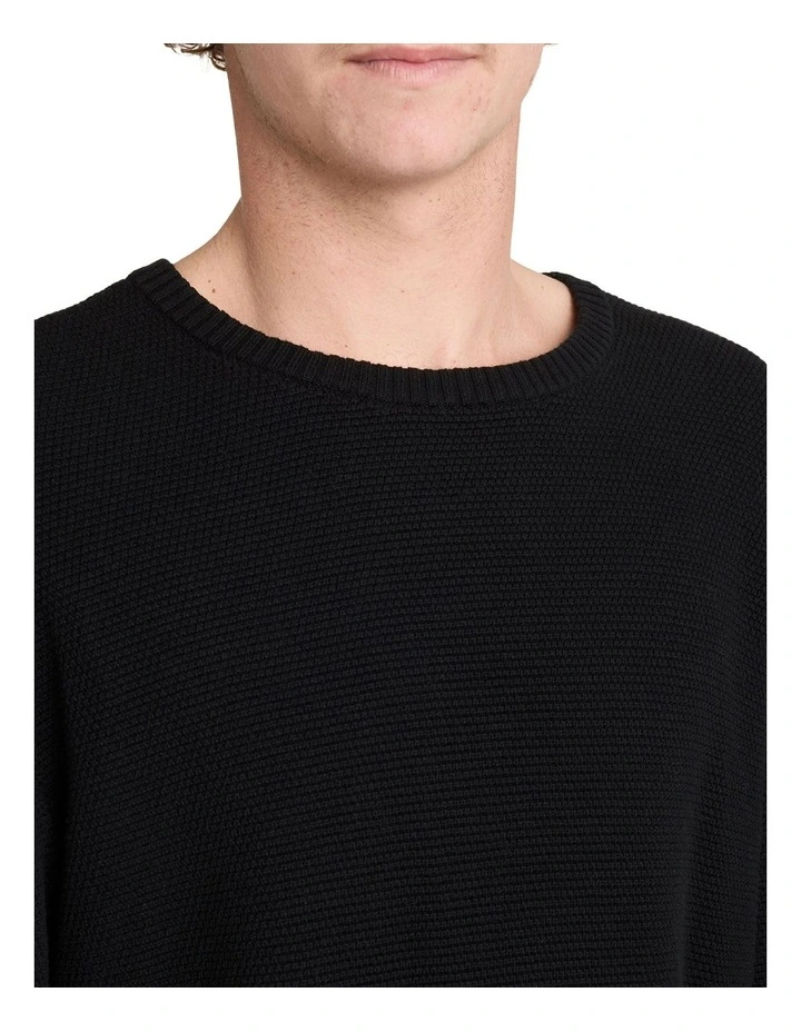 Duke Crew Neck T-shirt in Black image 4