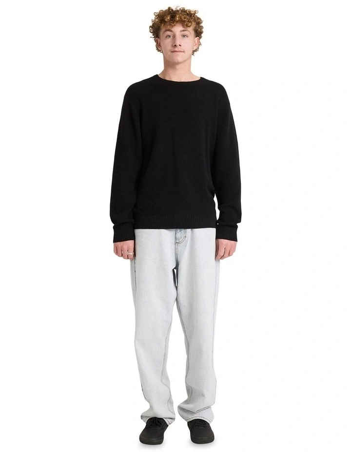 Duke Crew Neck T-shirt in Black image 5