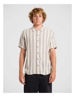 Beat Stripe Short Sleeve Shirt