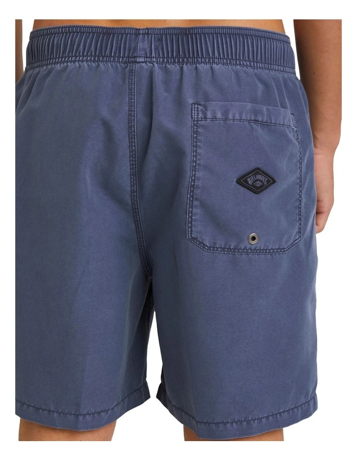 All Day Ovd Layback Shorts in Blue image 5